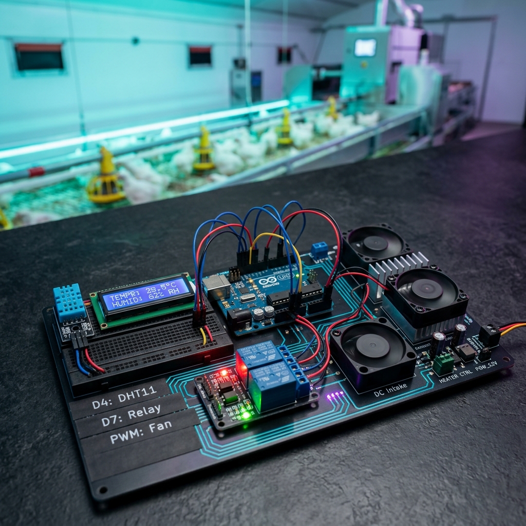 Smart Poultry Farm Control System