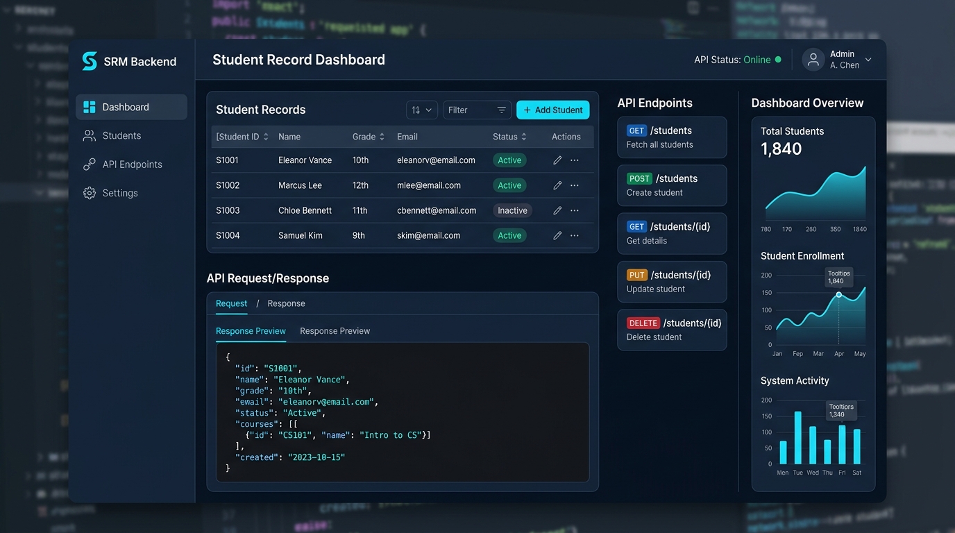 Student Record Management Backend